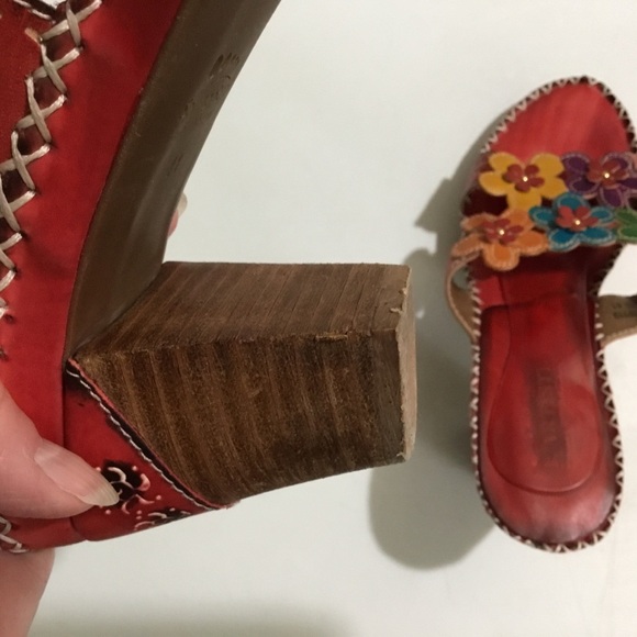 L’ARTISTE Spring Step ‘Palmetto’ leather sandals - Picture 16 of 16